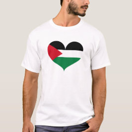 Ik hou van Palestijnse vlag T-shirt