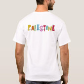 Ik hou van Palestina-arabisch T-shirt (Achterkant)