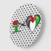 Ik hou van Palestina Grote Klok (Hoek)