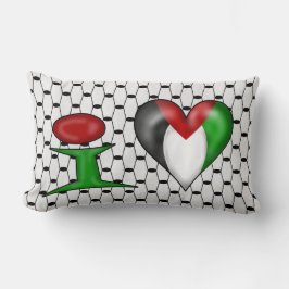 Ik hou van Palestina Kussen