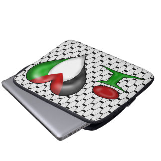 Ik hou van Palestina Laptop Sleeve