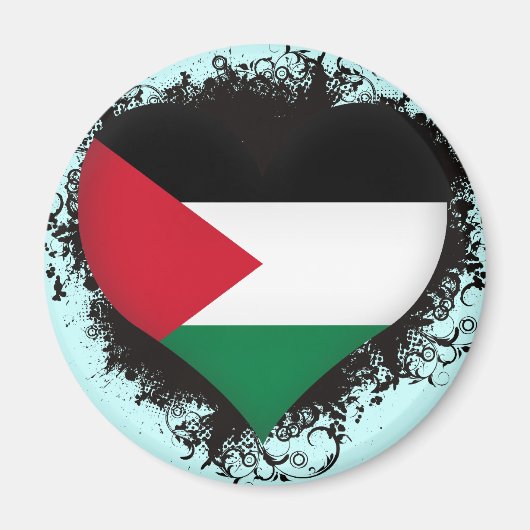  Ik hou van Palestina Magneet (Voorkant)