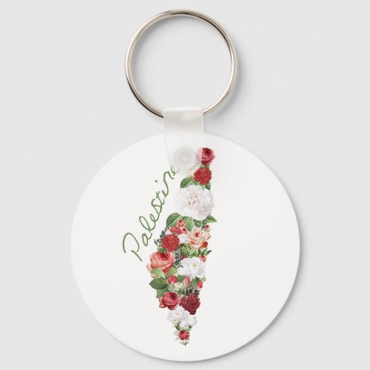 Ik hou van Palestina Mijn thuisland Palestijnse ka Sleutelhanger (Voorkant)