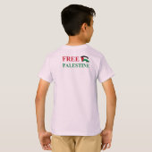 Ik hou van Palestina Mijn thuisland Palestijnse ka T-shirt (Achterkant volledig)