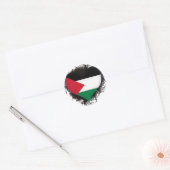 Ik hou van Palestina Ronde Sticker (Envelop)