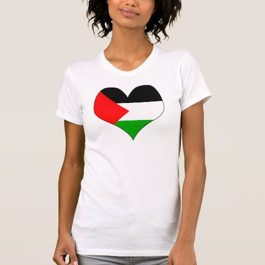 Ik hou van Palestina T-shirt (Voorkant)
