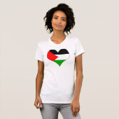 Ik hou van Palestina T-shirt (Voorkant volledig)