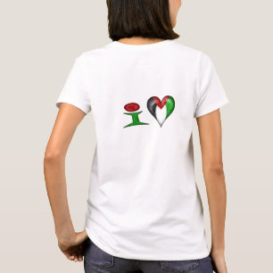 Ik hou van Palestine I Heart Palestine T-shirt