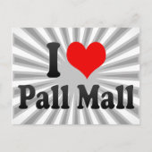 Ik hou van Pall Mall Briefkaart (Voorkant)