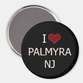 Ik hou van Palmyra, NJ Magneet (Voorkant / Achterkant)