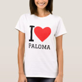 Ik hou van Paloma T-shirt (Voorkant)