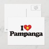 Ik hou van Pampanga Briefkaart (Voorkant / Achterkant)