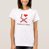 Ik hou van PANAMA CITY BEACH Florida T-shirt (Voorkant)