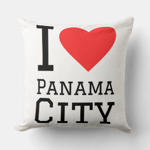 Ik hou van Panama City  Kussen