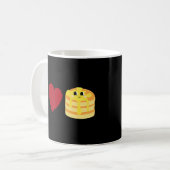 Ik hou van Pancakes Pancake Koffiemok (Voorkant links)