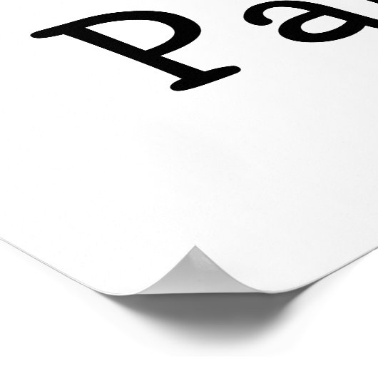 Ik hou van pancakes poster (Hoek)