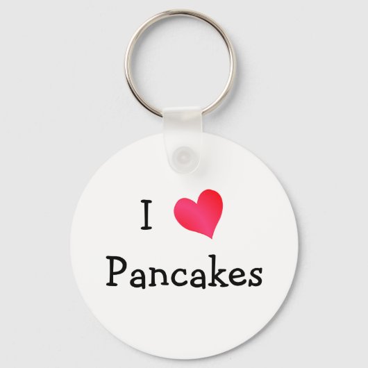 Ik hou van pancakes sleutelhanger (Voorkant)