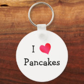 Ik hou van pancakes sleutelhanger (Voorkant)