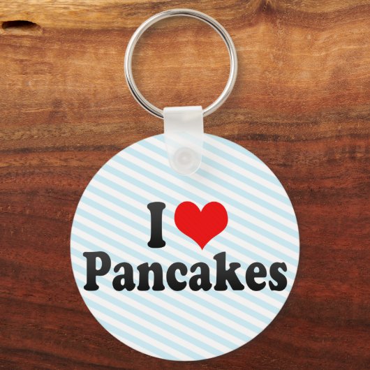 Ik hou van pancakes sleutelhanger (Voorkant)