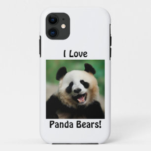 Ik hou van Panda-Beren Case-Mate iPhone Case