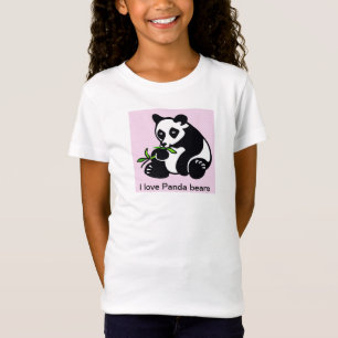 Ik hou van PANDA BEREN - Dierenvriend - Wildlife T-shirt