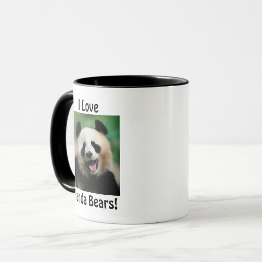 Ik hou van Panda-Beren Mok (Voorkant links)