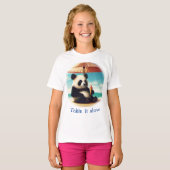 Ik hou van panda Beren T-shirt (Voorkant volledig)