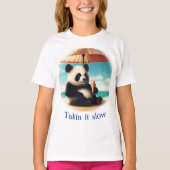 Ik hou van panda Beren T-shirt (Voorkant)