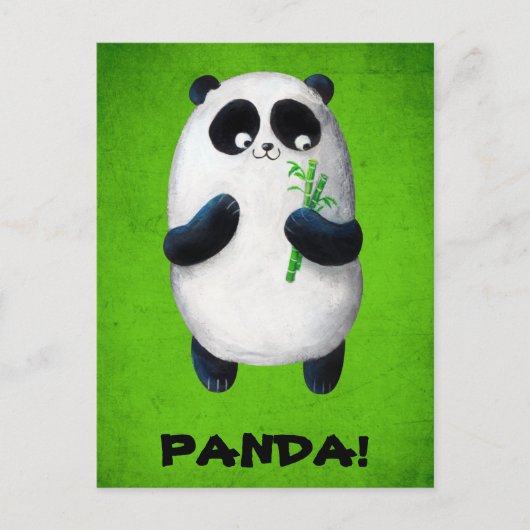 Ik hou van Panda Briefkaart (Voorkant)