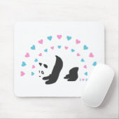 Ik hou van Panda Muismat (Met muis)