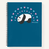 Ik hou van Panda Notitieboek (Voorkant)
