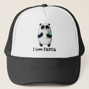 Ik hou van Panda Trucker Pet
