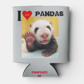 IK HOU VAN PANDA'S BLIKJESKOELER (Voorkant)