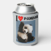 IK HOU VAN PANDA'S BLIKJESKOELER (Blikje Achterkant)