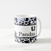 Ik hou van panda's koffiemok (Voorkant rechts)