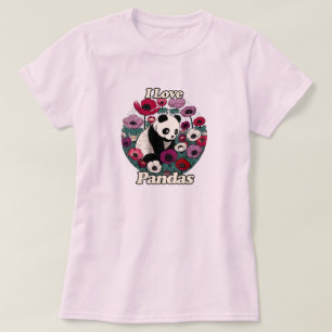 Ik hou van Pandas Panda Beer T-shirt
