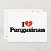 Ik hou van Pangasinan Briefkaart (Voorkant / Achterkant)