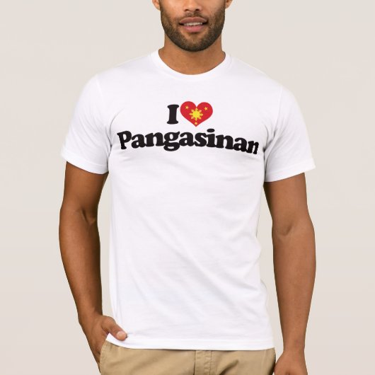 Ik hou van Pangasinan T-shirt (Voorkant)