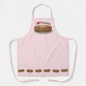 Ik hou van pannenkoeken! schort (Voorkant)