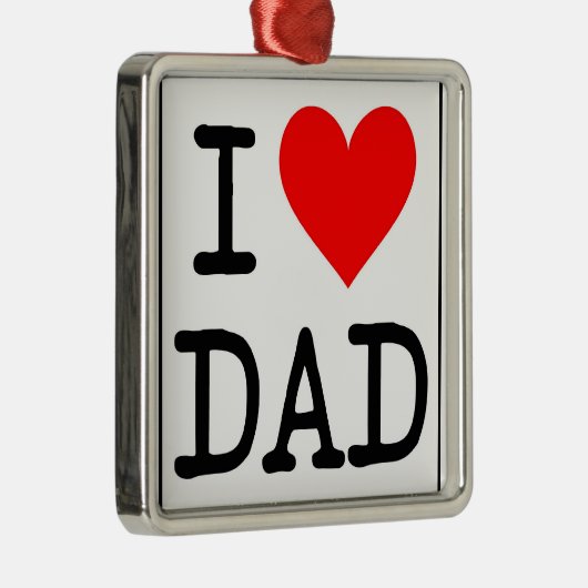 Ik hou van pap Ornament (Rechts)