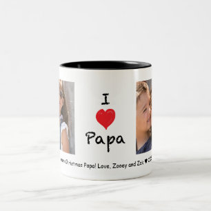 Ik hou van Papa 2 Foto Mok