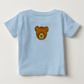 Ik hou van papa Baby~Teddy Bear Alphabet Letter (Achterkant)