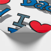 Ik hou van papa cadeaupapier