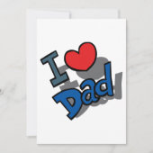 Ik hou van papa kaart (Voorkant)