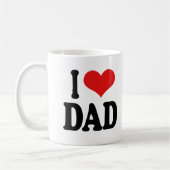 Ik hou van papa koffiemok (Links)
