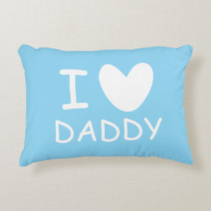 Ik hou van papa leuk accent kussen voor baby nurse