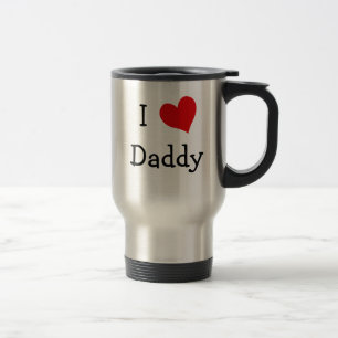 Ik hou van papa reisbeker