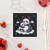 Ik hou van papa servet (Insitu)