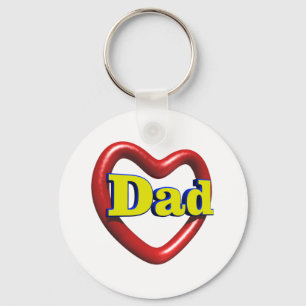 Ik hou van papa sleutelhanger