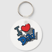 Ik hou van papa sleutelhanger (Voorkant)